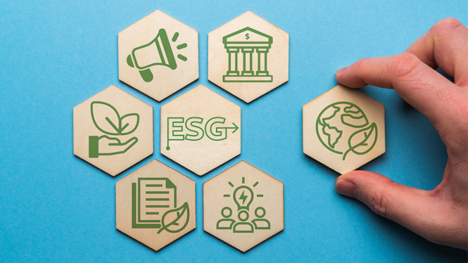 Environmental, Social, and Governance (ESG).