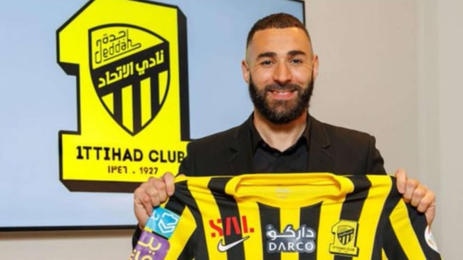 Karim Benzema Resmi Gabung Al Ittihad