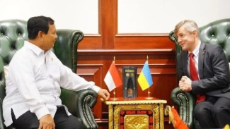 Setelah Tolak Proposal Perdamaian, Dubes Ukraina Temui Prabowo di Kantor Menhan