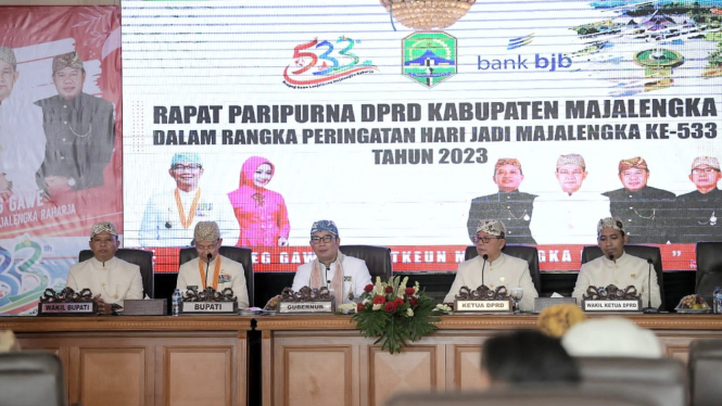 Rapat Paripurna DPRD Kabupaten Majalengka