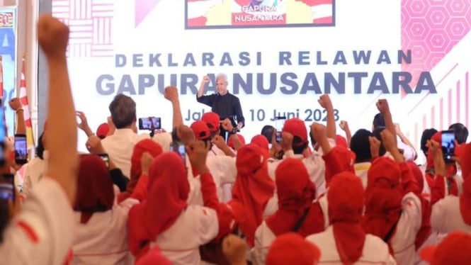 Relawan Gapura Nusantara (RGN) deklarasikan dukungan kepada Ganjar Pranowo