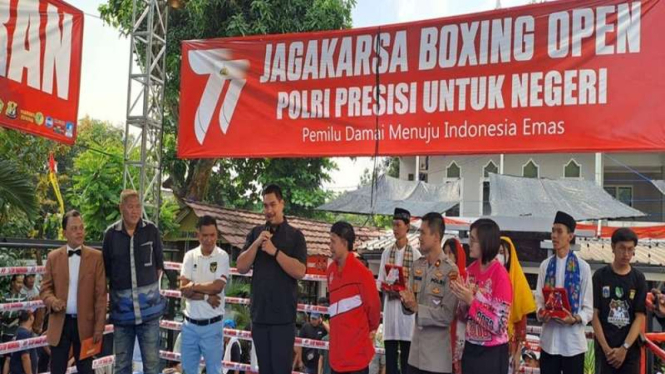 Polsek Jagakarsa menggelar Jagakarsa Boxing Open
