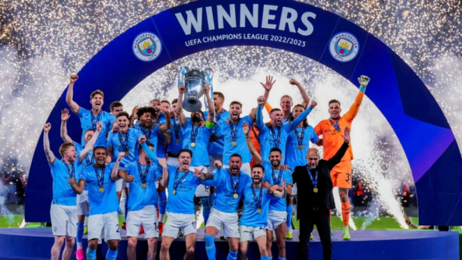 Manchester City juara Liga Champions 2022/2023