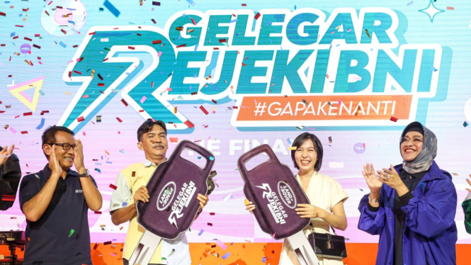 Acara Gelegar Rejeki BNI #GakPakeNanti - The Finale di Kota Kasablanka, Jakarta