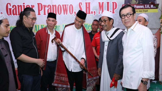 Ganjar Pranowo silaturahmi ke Ponpes Al Kautsar Al Akbar Medan