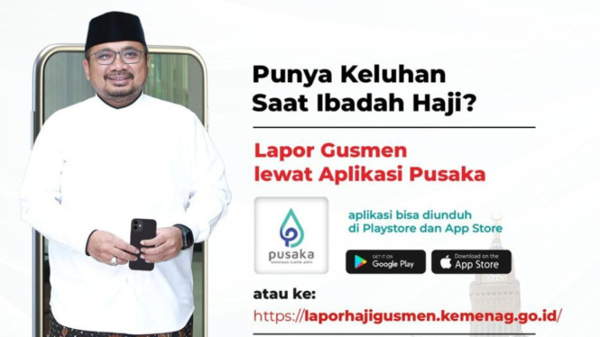 Lapor Gusmen lewat aplikasi Pusaka