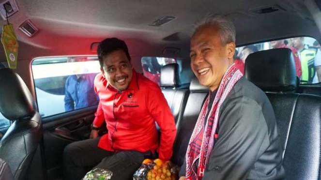 Bacapres PDIP Ganjar Pranowo dan Wali Kota Medan Bobby Nasution