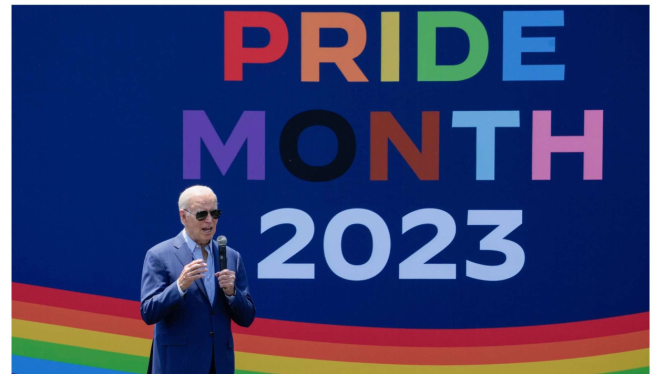 Presiden AS Joe Biden gelar perayaan LGBTQ terbesar dalam sejarah di Washington