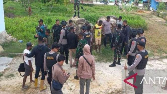 Aparat keamanan dari Polri dan TNI menangkap anggota KNPB Sektor Tambrauw