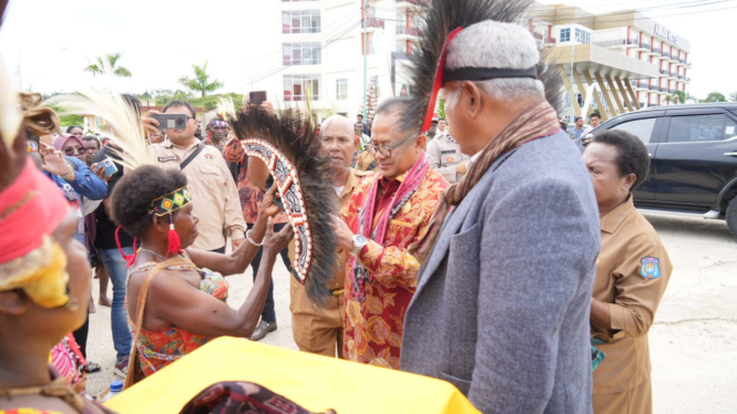 Pemkab Sorong gelar sosialisasi UU nomor 2 Tahun 2021 tentang Otsus Papua.