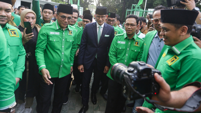 Resmi Jadi Kader Ppp Sandiaga Uno Janji Perjuangkan Ini 6888