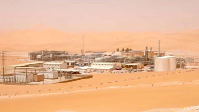 Kilang migas Pertamina di Gurun Sahara.