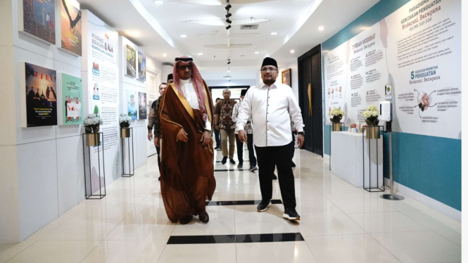 Menag dan Dubes Saudi bahas sinergi industri halal