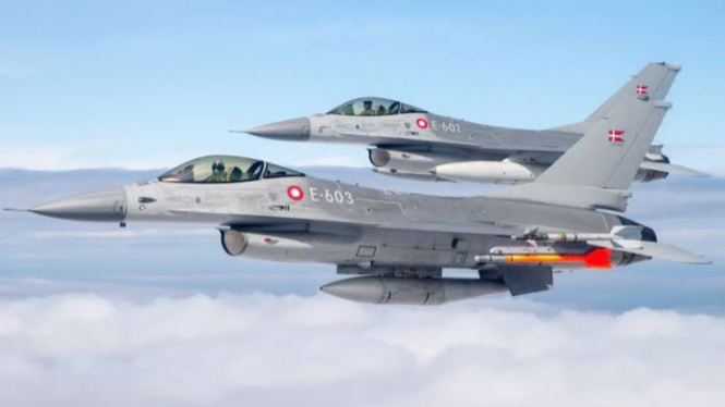 VIVA Militer: Jet tempur F-16 Angkatan Udara Denmark