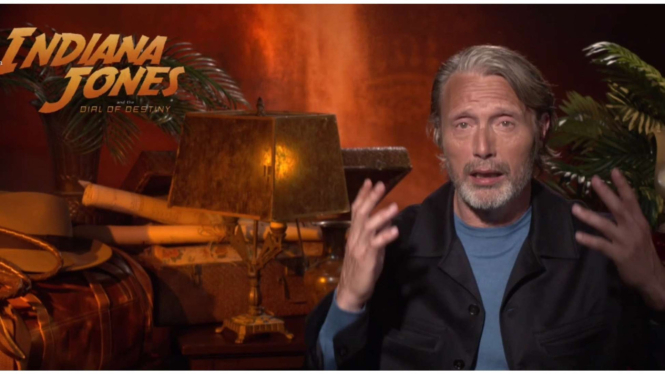 Mads Mikkelsen sebagai Jurgen Voller dalam Indiana Jones and the Dial of Destiny