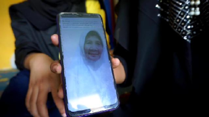 Ibu Sartinah Pawiro (70),  jemaah haji asal Lampung yang meninggal dunia 