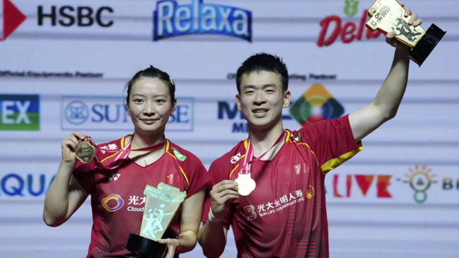 Zheng Siwei/Huang Yaqiong juara Indonesia Open 2023