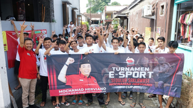 Relawan Pendukung Herviano Gelar E-Sport di Jawa Tengah
