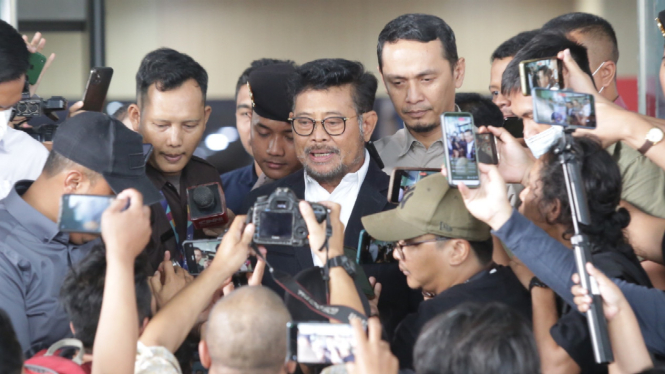 Menteri Pertanian (Mentan) Syahrul Yasin Limpo Diperiksa KPK pada Juni 2023.