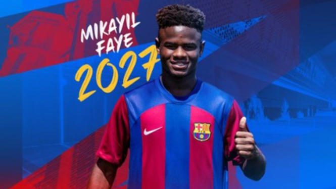 Pemain baru Barcelona, Mikayil Faye