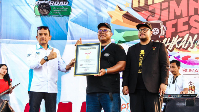 IJF2023 menciptakan Rekor MURI Track Day