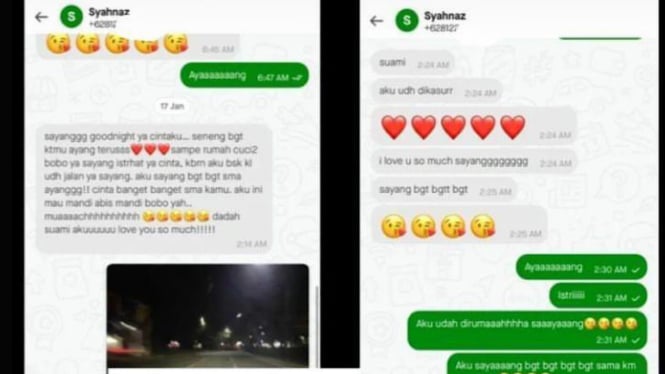 Fitur chat Gojek digunakan untuk media perselingkuhan Syahnaz Sadiqah dan Rendy.