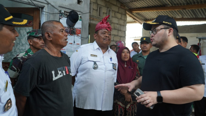 Bupati Kediri, Hanindhito Himawan Pramana kunjungi warga ODGJ