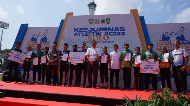 Jadi Tuan Rumah Kejurnas Atletik, Luhut Harap Solo Lahirkan Atlet Terbaik