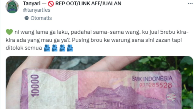 Warganet Ngeluh Uang 10 Ribu Lama Gak Laku Ini Kata Bank Indonesia