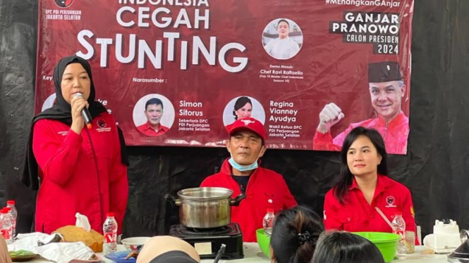 PDIP Jaksel ajarkan kaum Ibu mencegah stunting