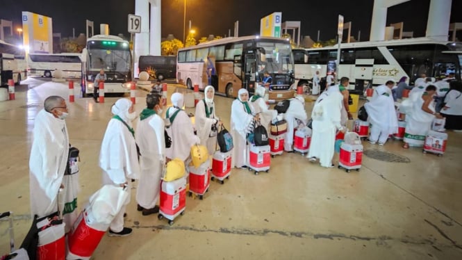 Jemaah haji kloter terakhir tiba di Jeddah