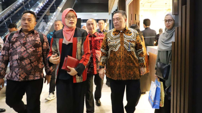 Sekretaris Daerah (Sekda) Provinsi Kalimantan Timur Sri Wahyuni 