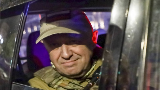 Pemimpin kelompok paramiliter Wagner, Yevgeny Prigozhin
