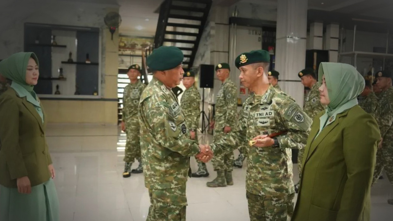 Foto Letkol Eks Komandan Bremoro Melesat Jadi Komandan Brigade Kostrad