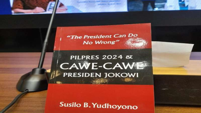 Buku SBY berjudul Pilpres 2024 & Cawe-cawe Presiden Jokowi