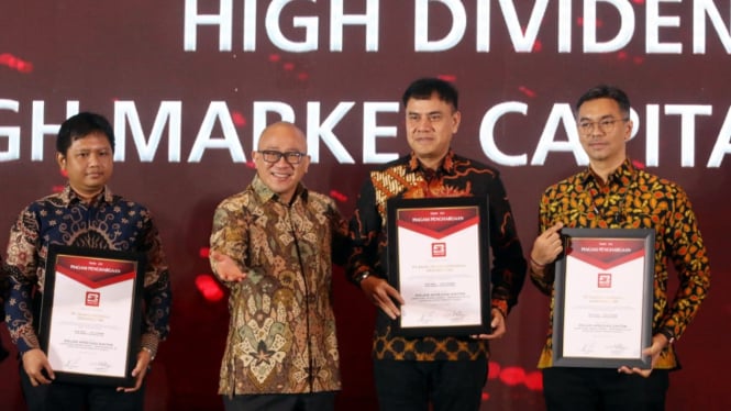 BNI mendapat penghargaan Main Index, High Dividend, High Market Capitalization