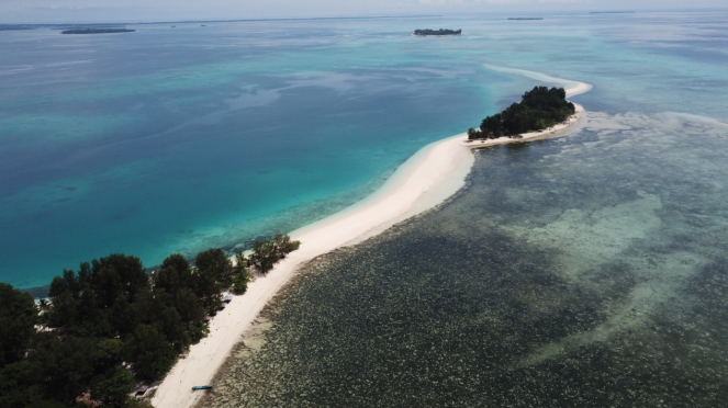 Pulau Morotai, maluku Utara.