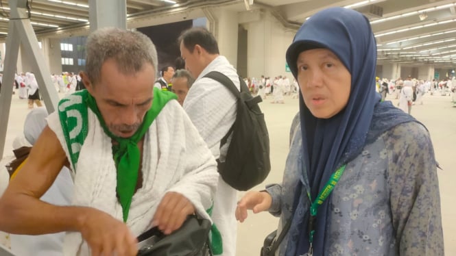 Anggota Timwas Haji DPR RI menemukan jamaan yang terpisah rombongan