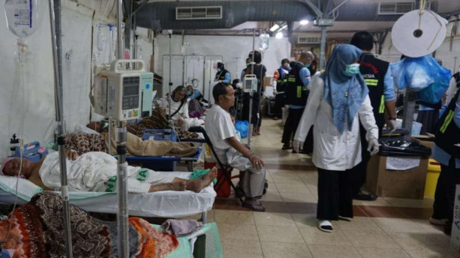 Sejumlah jemaah haji asal Indonesia dirawat akibat beberapa penyakit dan kelelahan