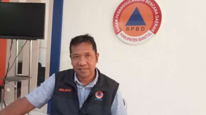 Kepala Pelaksana BPBD Kabupaten Bantul, Daerah Istimewa Yogyakarta Agus Yuli Herwanto.