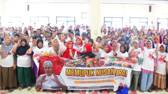 Relawan Ganjar Pranowo di Ciamis, Jawa Barat