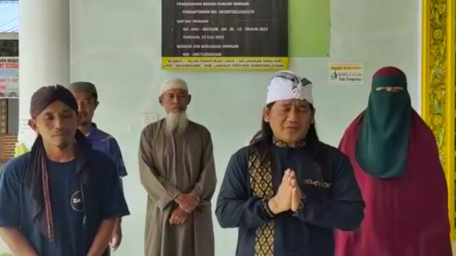 Pimpinan Padepokan Sendang Sejagat Sunaryo (Mas Karyo) pembuat video Al Kafiyah