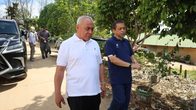 Gubernur Kaltim Dr H Isran Noor dan Wakil Gubernur H Hadi Mulyadi