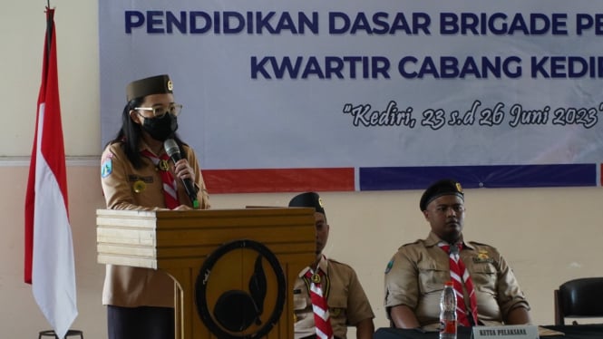 Ketua Kwarcab Gerakan Pramuka Kabupaten Kediri, Eriani Annisa Hanindhito