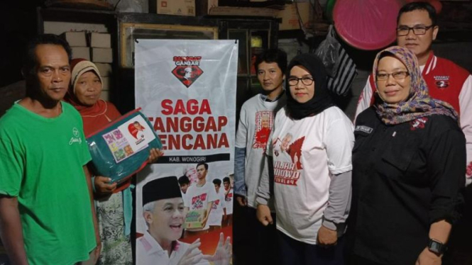 Relawan Saga gelar aksi kemanusiaan terhadap korban gempa di DIY dan Wonogiri.