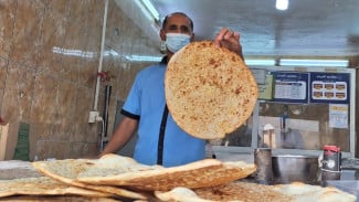 FOTO: Intip Dapur Roti Tamis, Sarapan Khas Orang Saudi