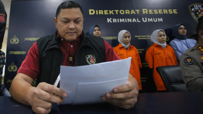 Rihana-Rihani Ditangkap Polisis Kasus Penipuan Iphone