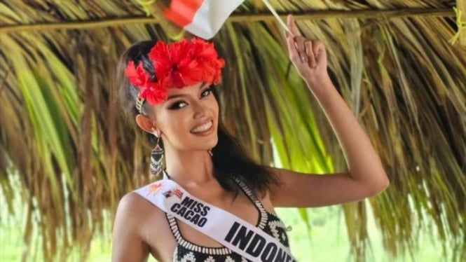 Ayu Michelle, wakil Indonesia di ajang kontes kecantikan dunia Miss Cacao 2023