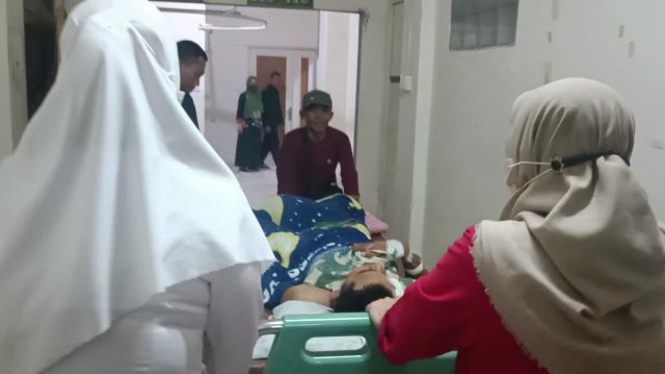 Korban jatuhnya lift sekolah Az Zahra Bandar Lampung 
