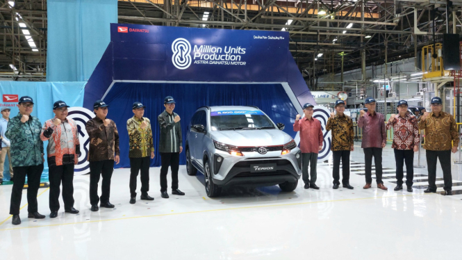 Daihatsu rayakan capaian produksi 8 juta unit mobil di Indonesia